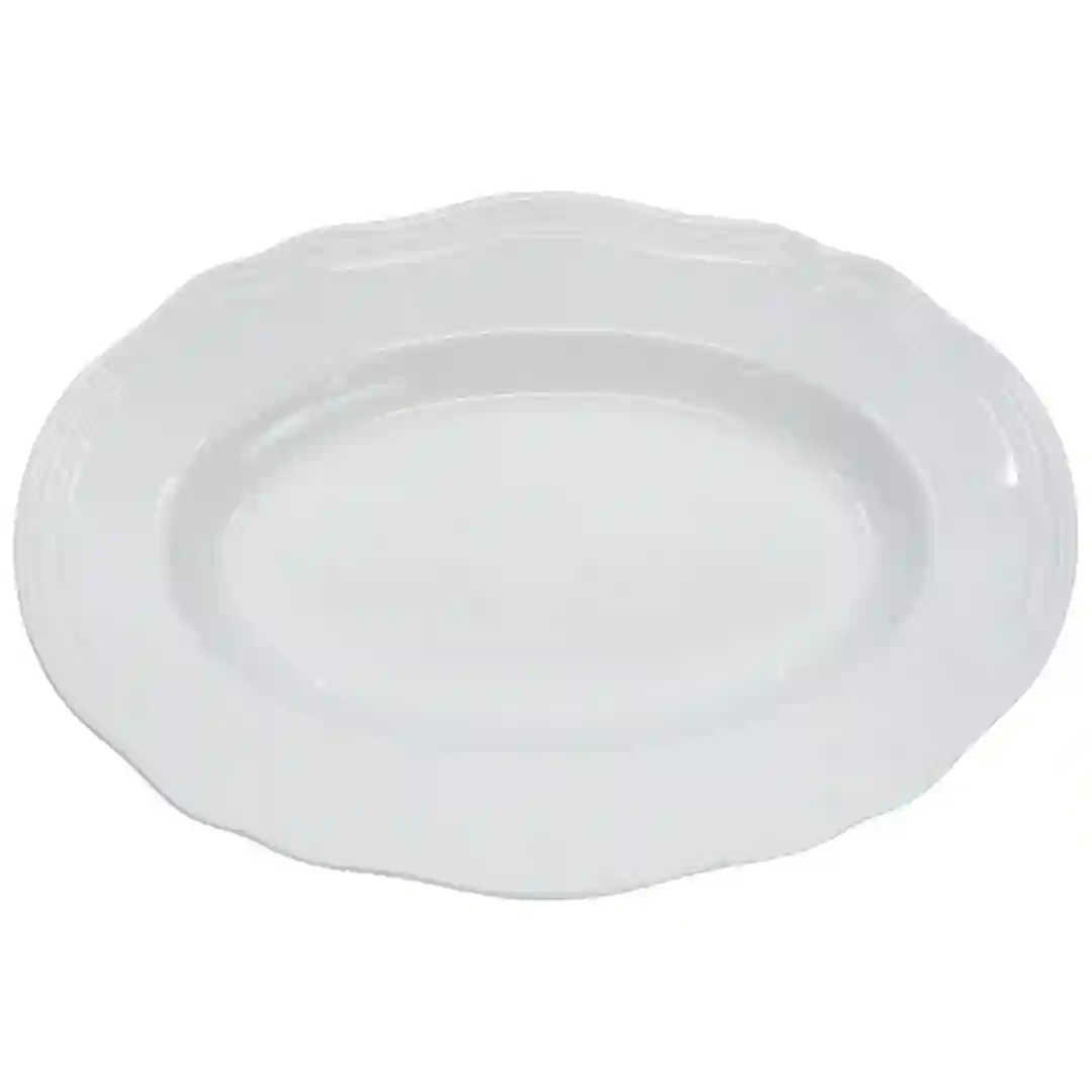 Tallerken Oval Brønnum
