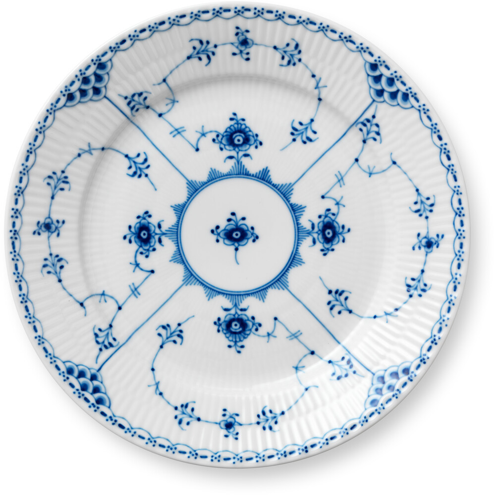 Tallerken Flad Musselmalet