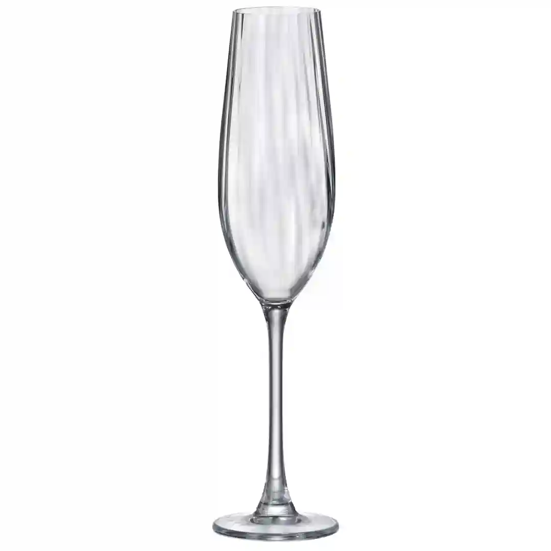 Champagneglas Flute Optic