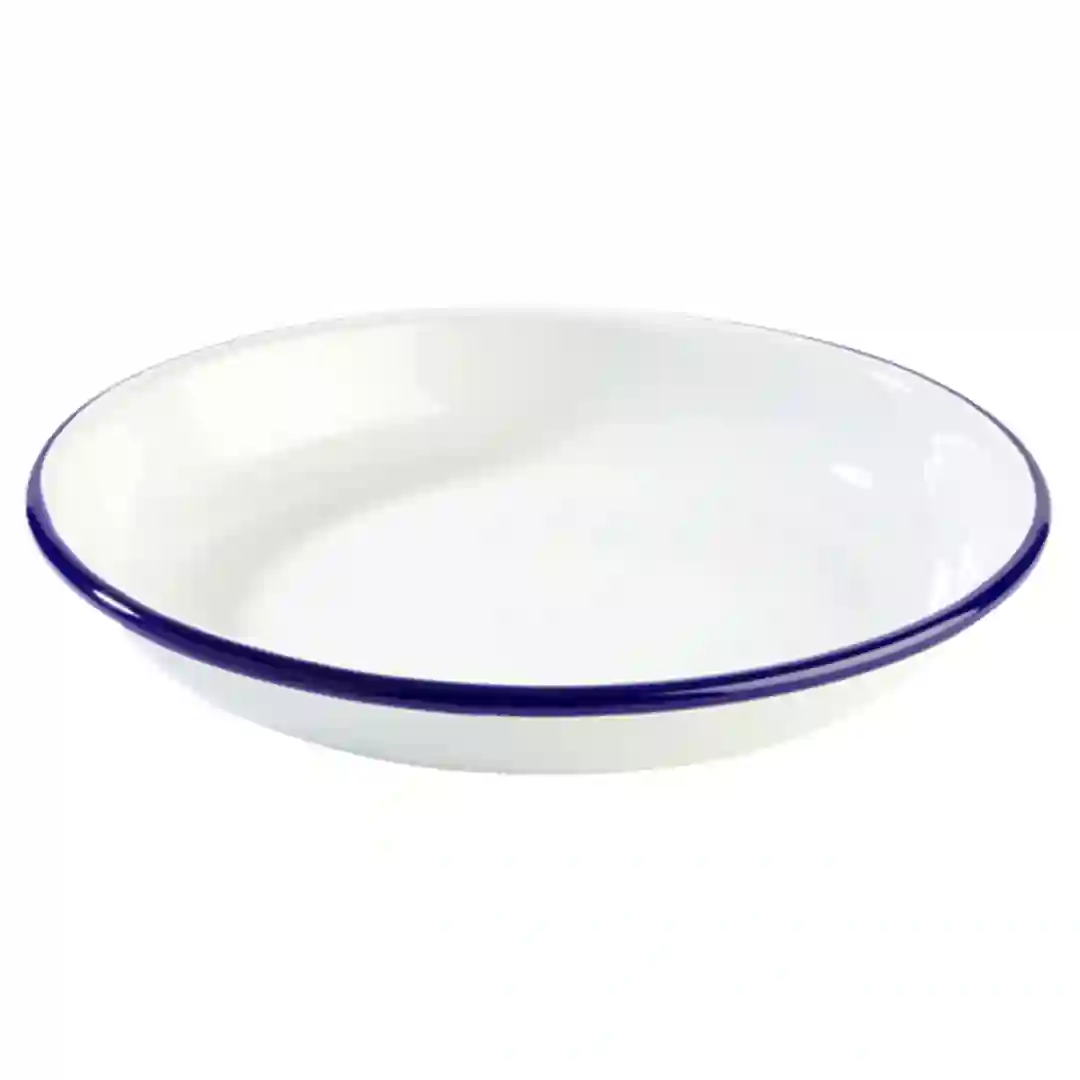 Tallerken Dyb Enamelware