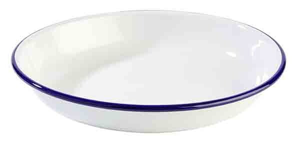 Tallerken Dyb Enamelware