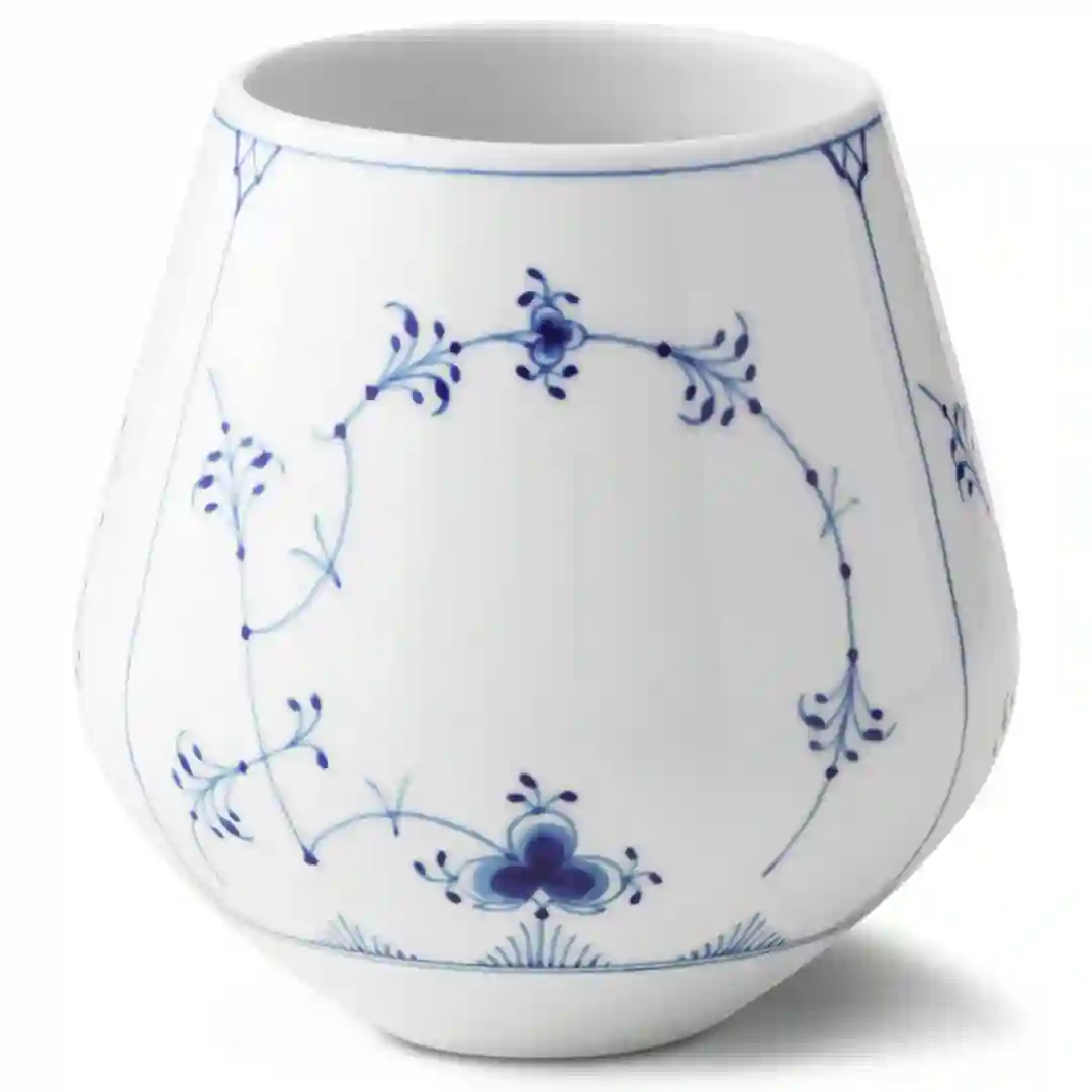 Vase Musselmalet Riflet