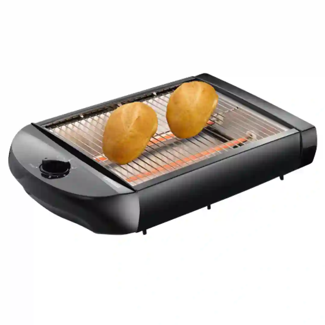 Brødrister 4 skiver Flad