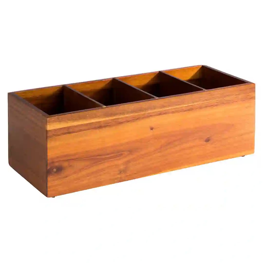 Trækasse m/4 rum Woody