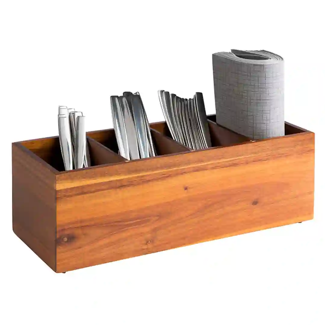 Trækasse m/4 rum Woody