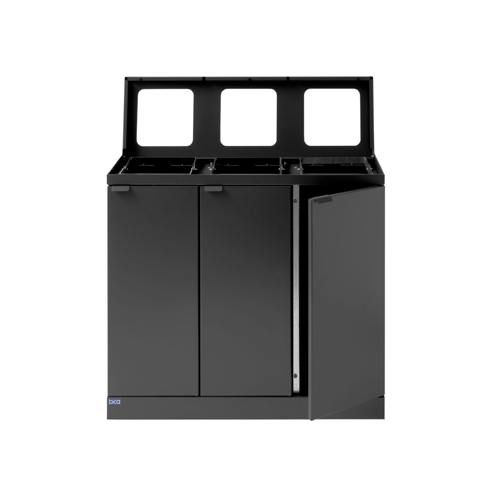 Affaldsbeholder 3x45 L