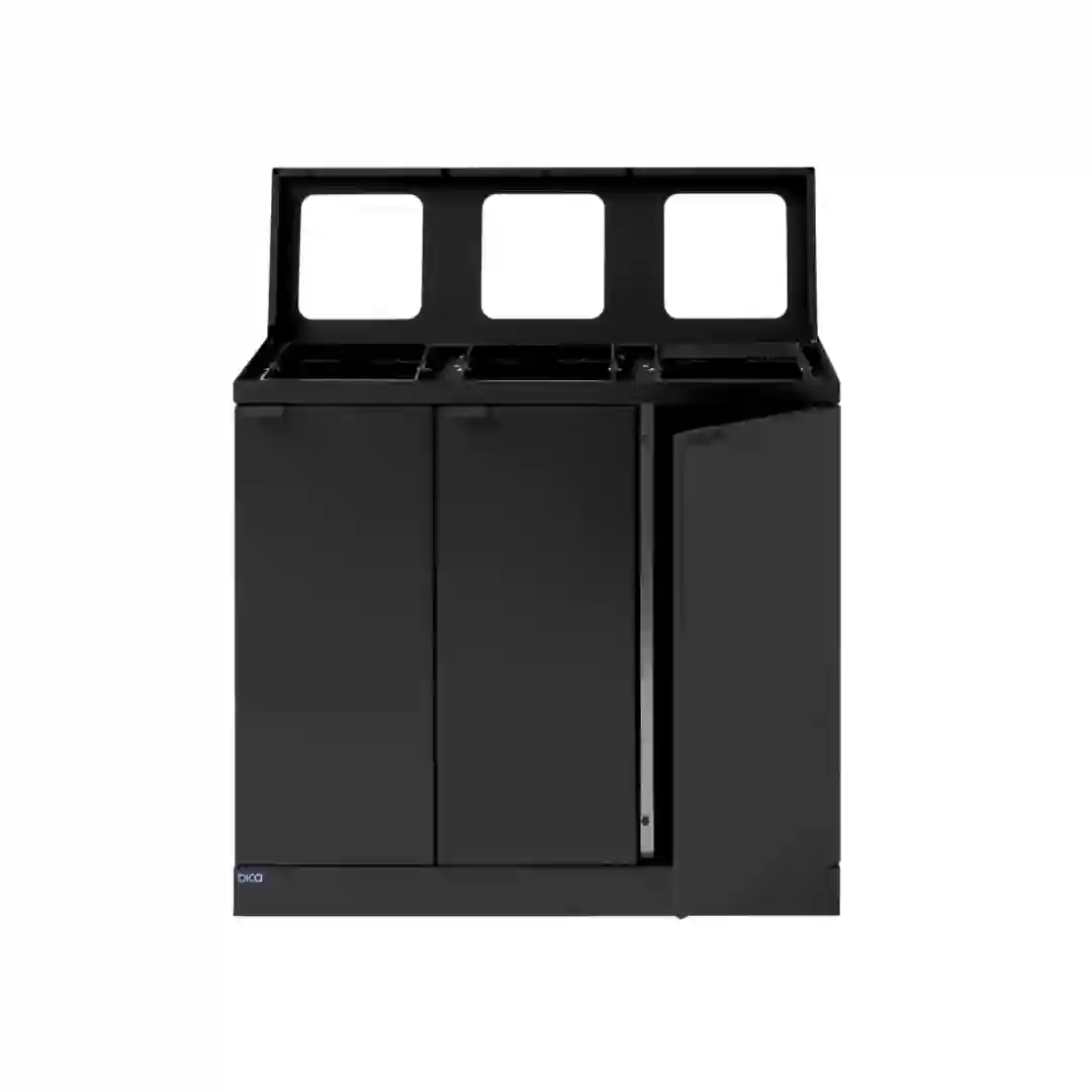 Affaldsbeholder 3x45 L