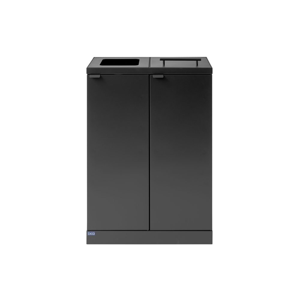 Affaldsbeholder 2 x 65 L