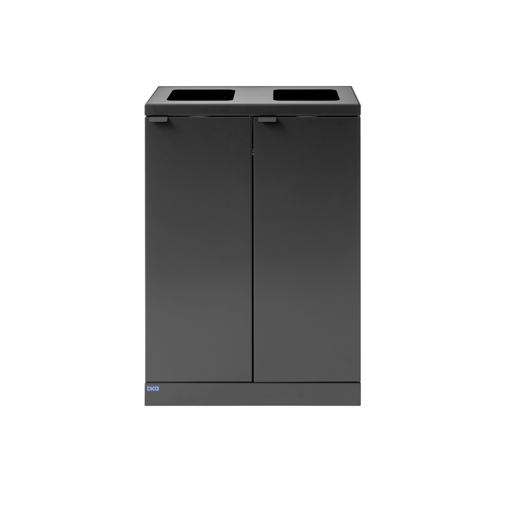 Affaldsbeholder 2 x 65 L