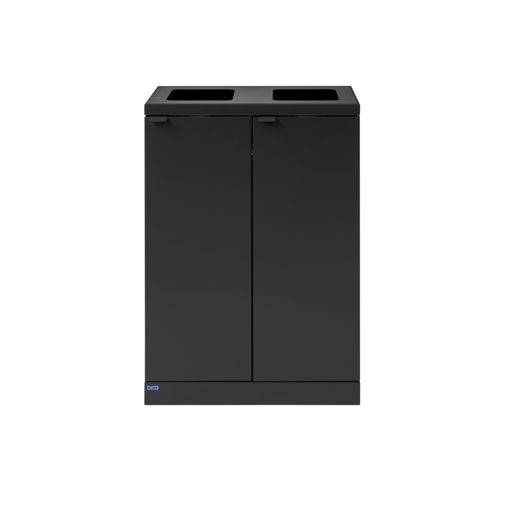 Affaldsbeholder 2 x 65 L