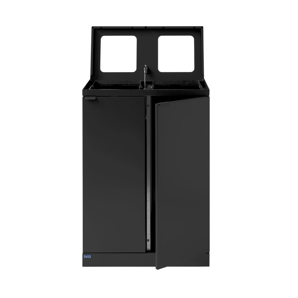 Affaldsbeholder 2 x 65 L