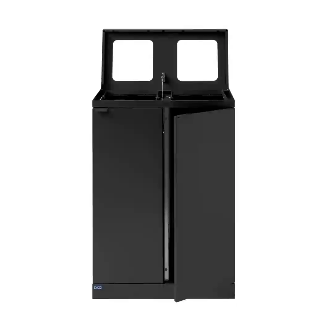 Affaldsbeholder 2 x 65 L