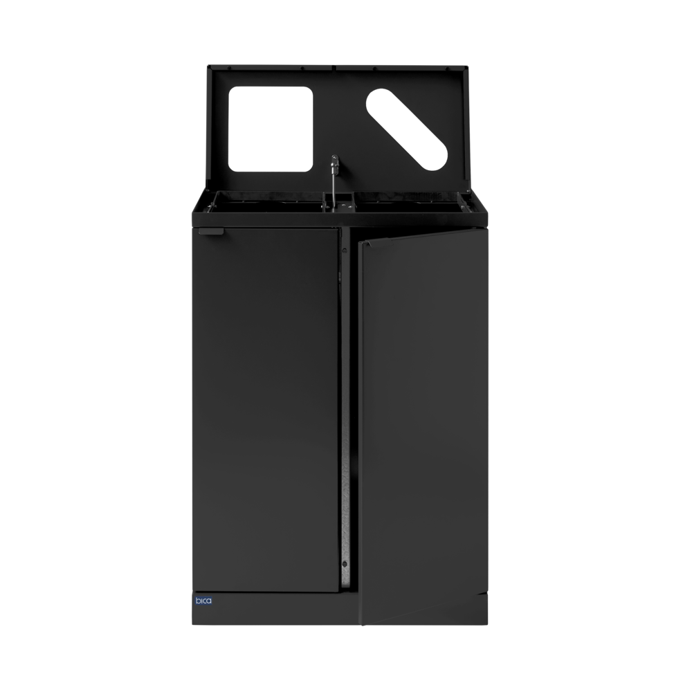 Affaldsbeholder 2 x 65 L