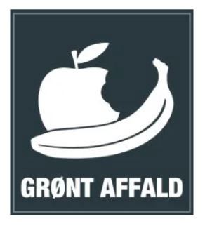 Piktogram Grønt affald