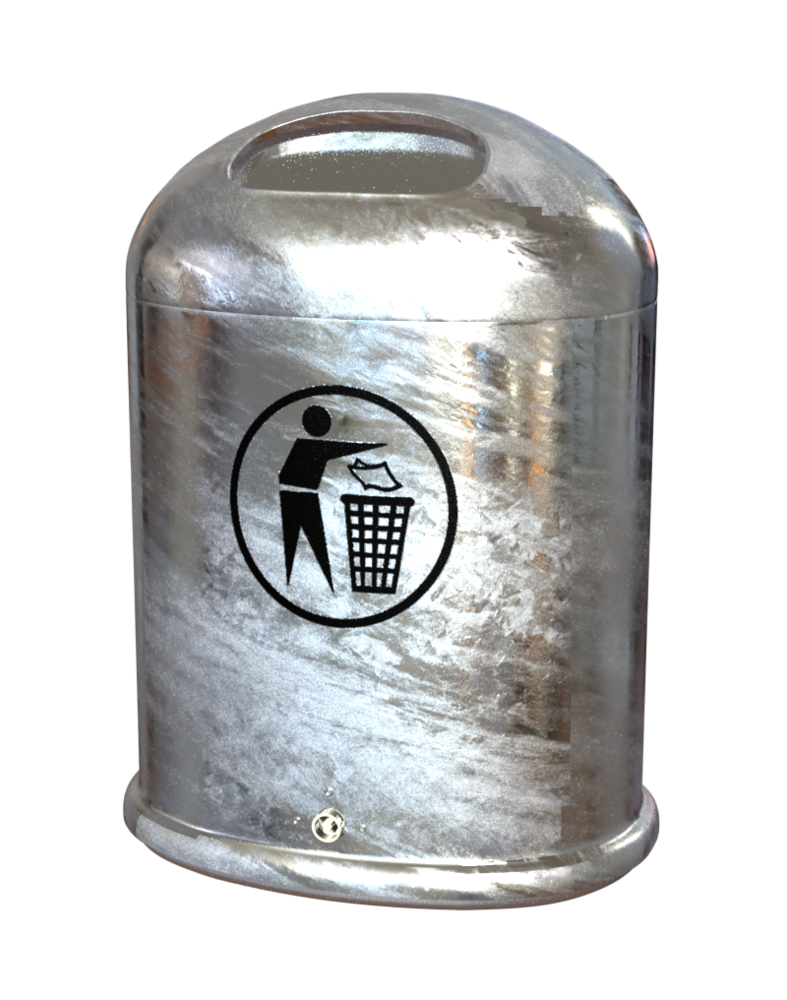 Affaldsbeholder Væghængt