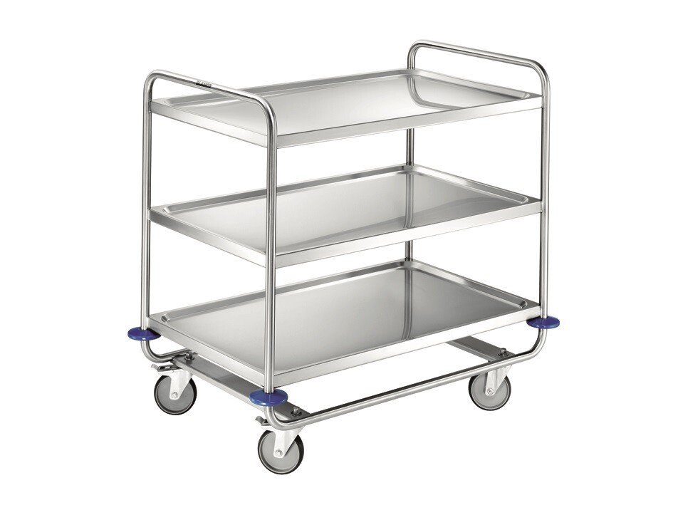 Kørebord 3 hylder Forstærket