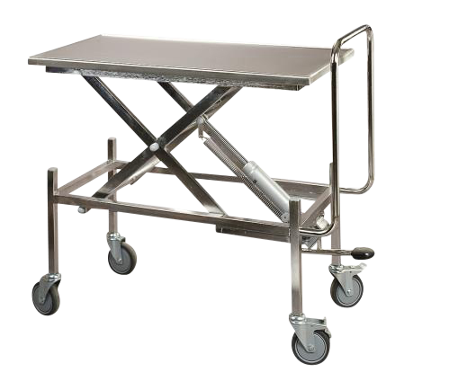 Kørebord med 1 hylde