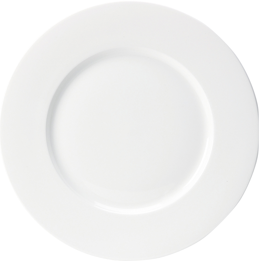 Tallerken m/bred fane Monaco