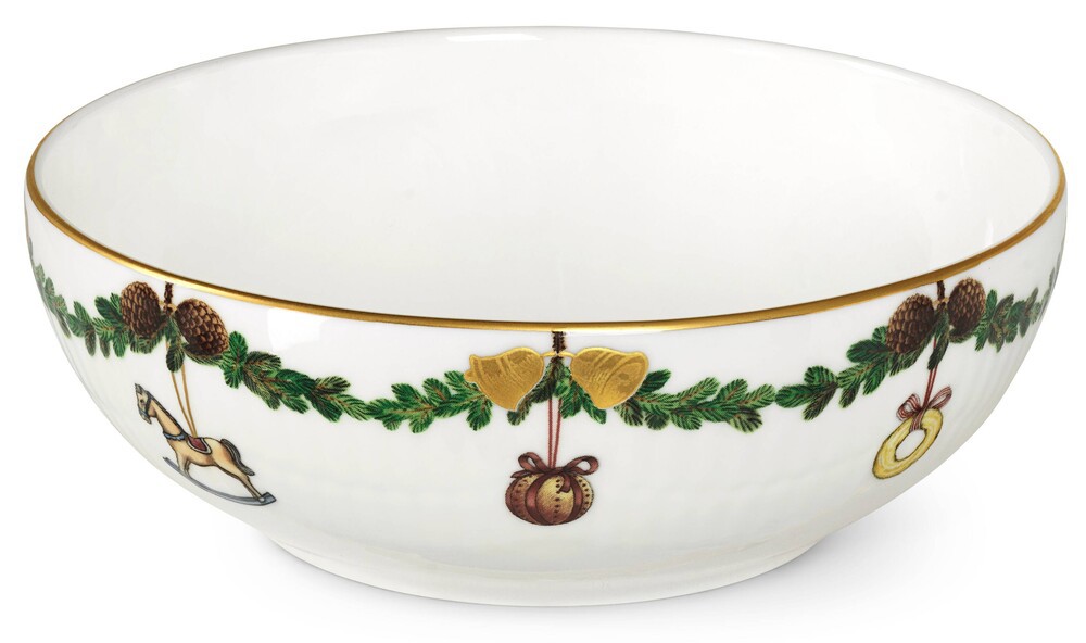 Skål Stjerne Riflet Jul