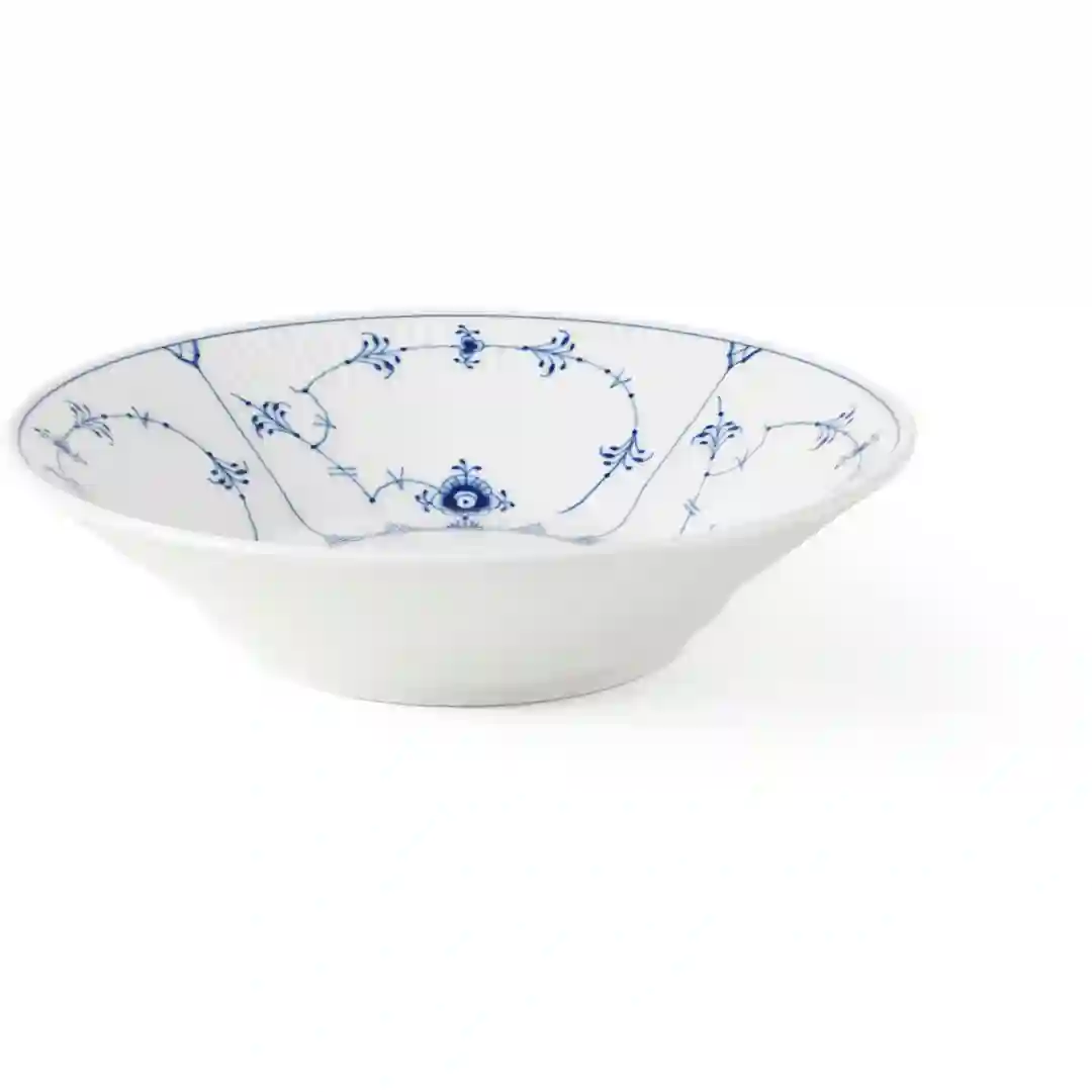 Tallerken Dyb Musselmalet