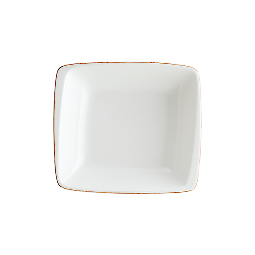 Skål m/brun kant Retro