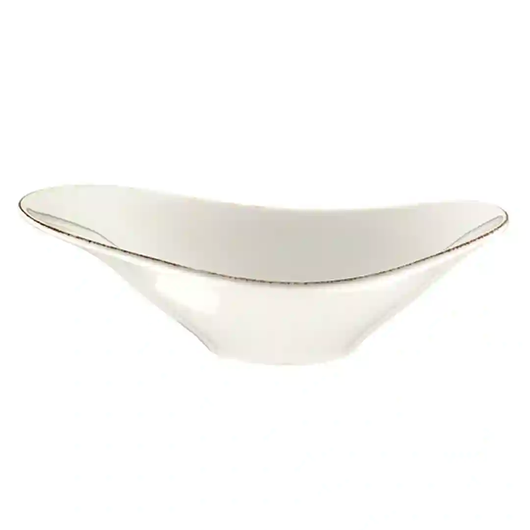 Skål m/brun kant Retro