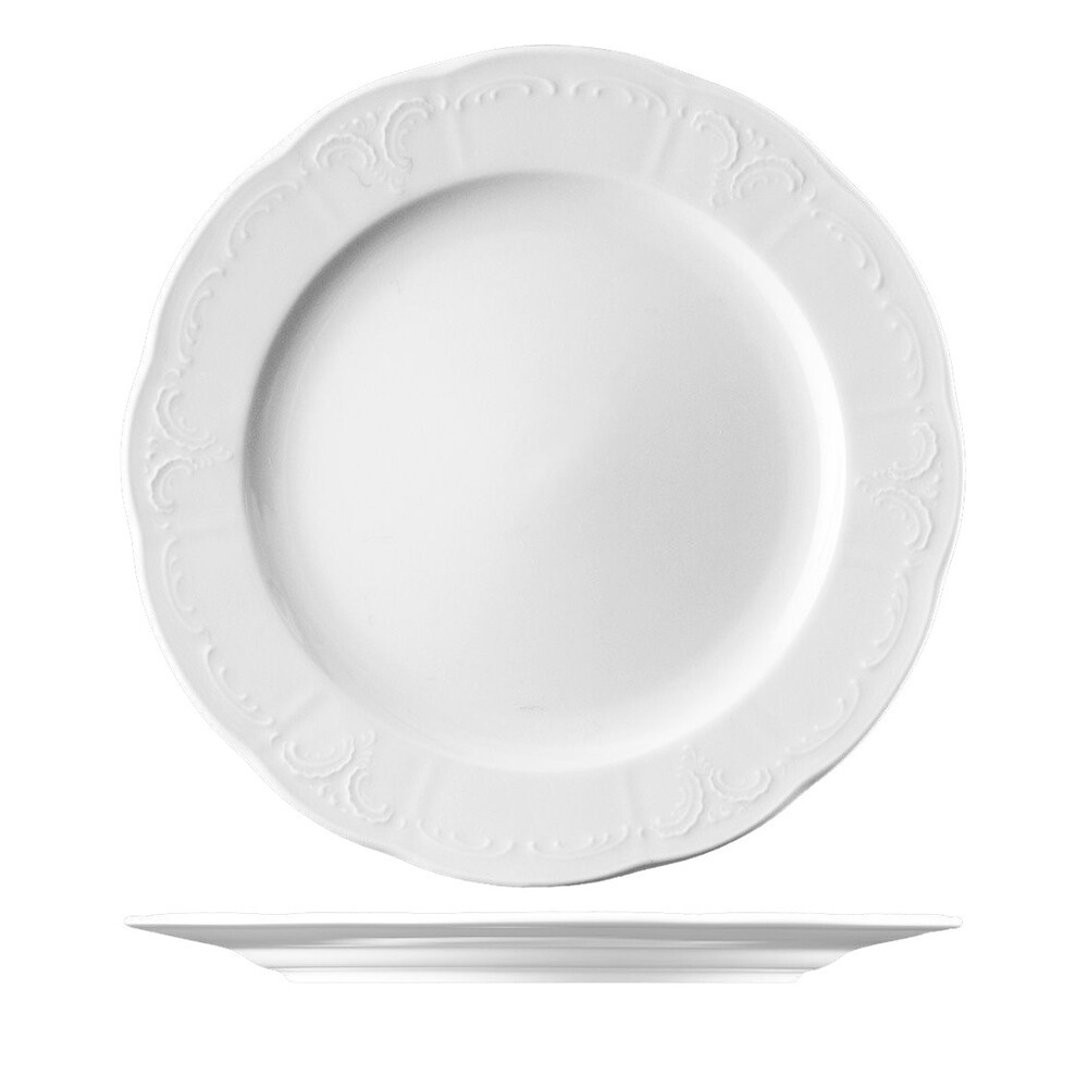 Tallerken Flad Bellevue