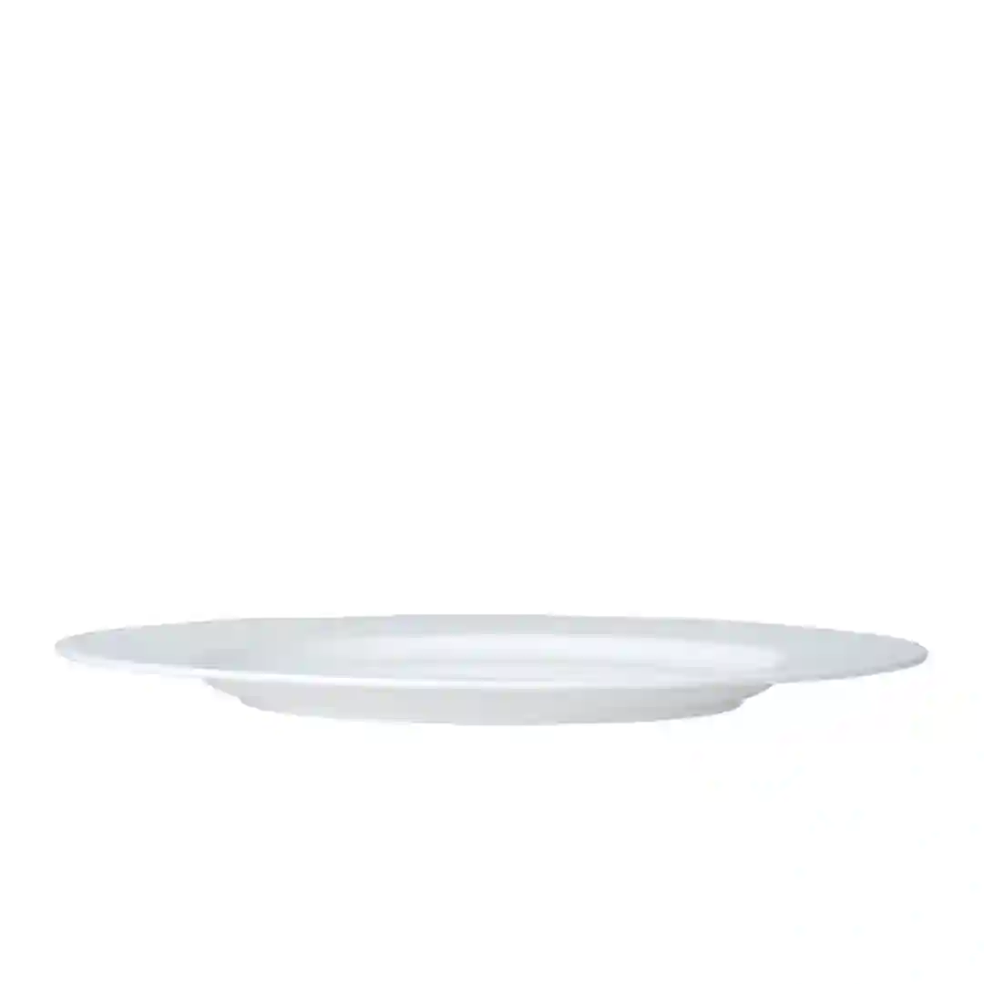 Tallerken Flad Classic White