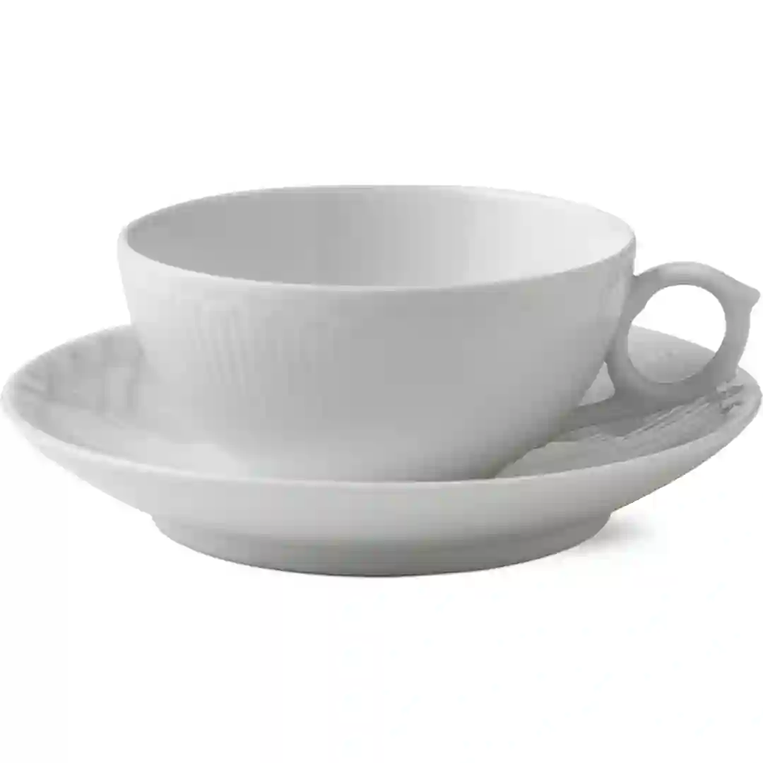 Kop m/underkop Hvid Halvblonde