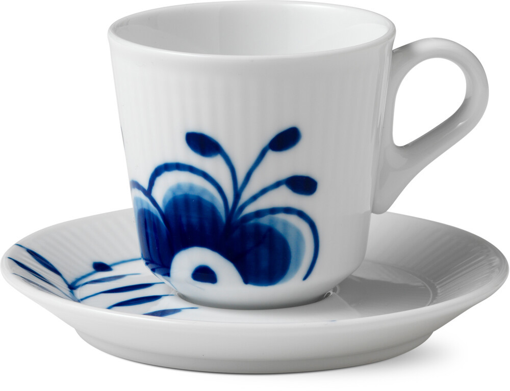 Kop m/underkop Blå Mega Riflet