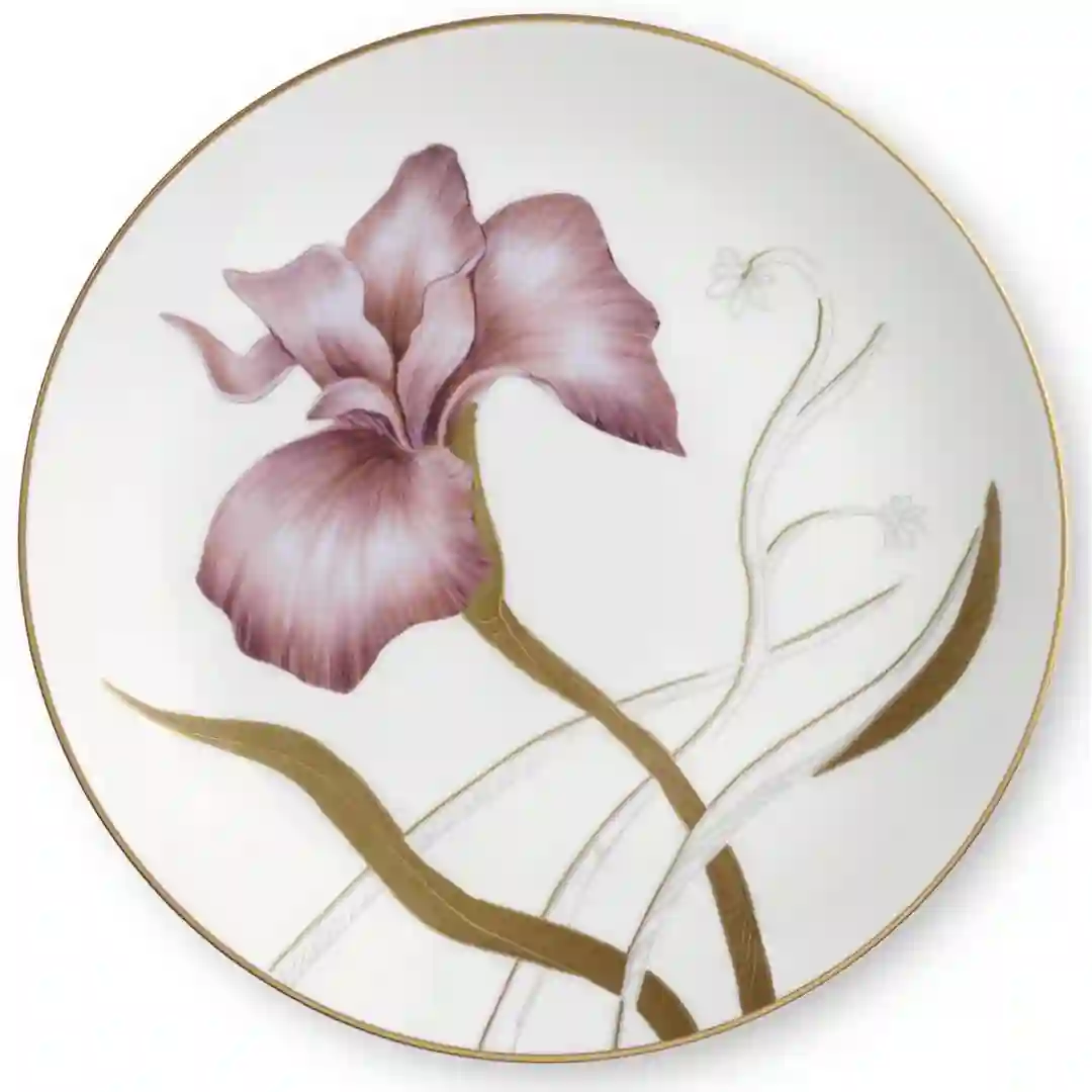 Tallerken Flad Flora