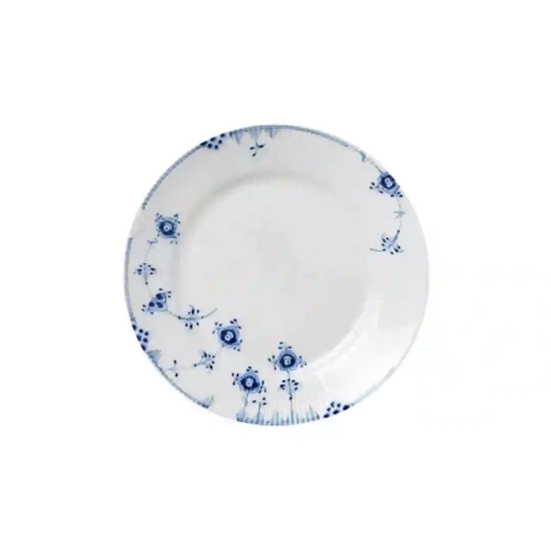 Tallerken Flad Blå Elements