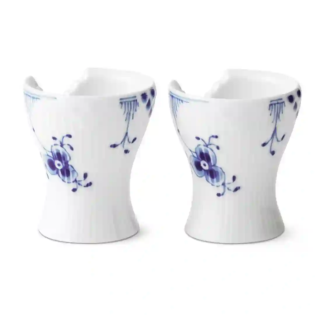 Æggebæger 2 stk. Blå Elements