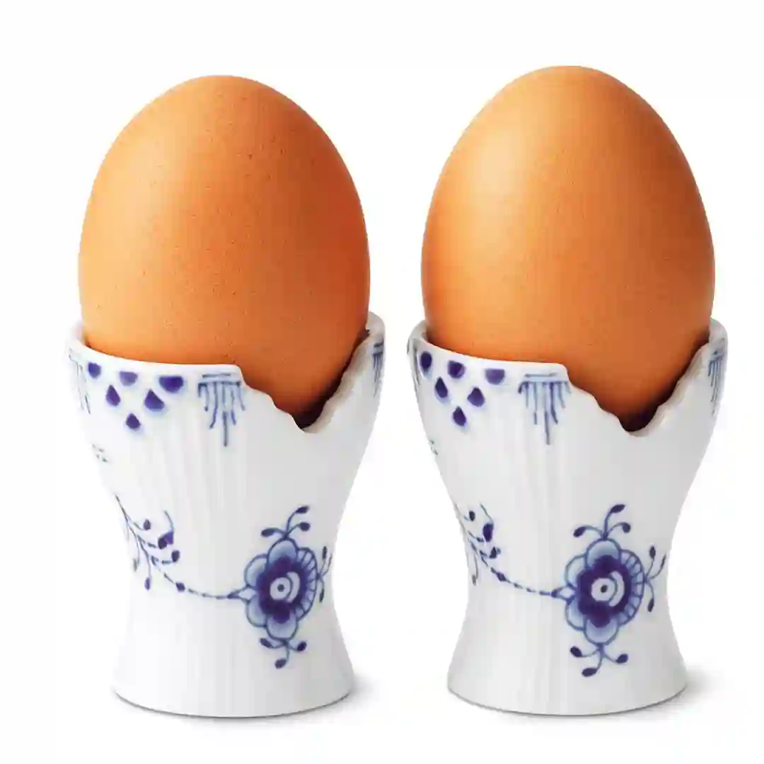 Æggebæger 2 stk. Blå Elements