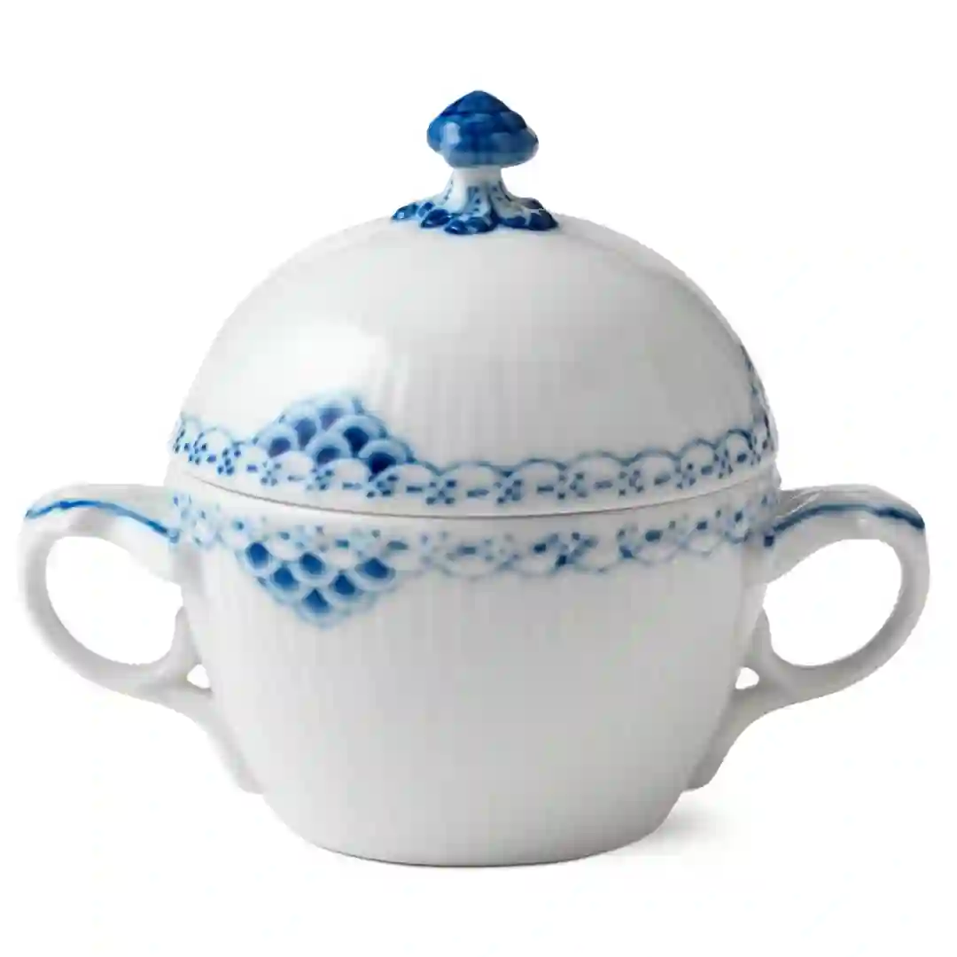 Sukkerskål m/låg Prinsesse