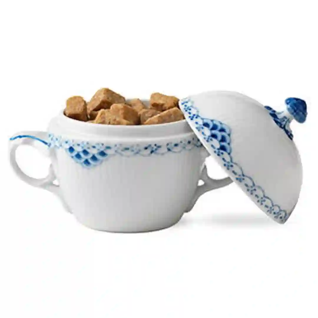 Sukkerskål m/låg Prinsesse