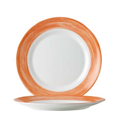 Tallerken Flad Brush