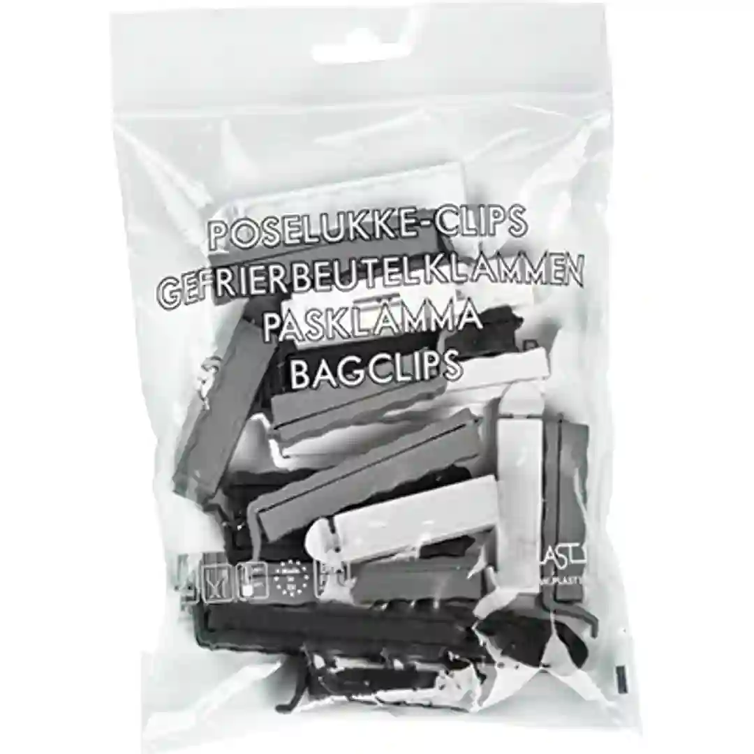 Poseklemmer Assort. Farver