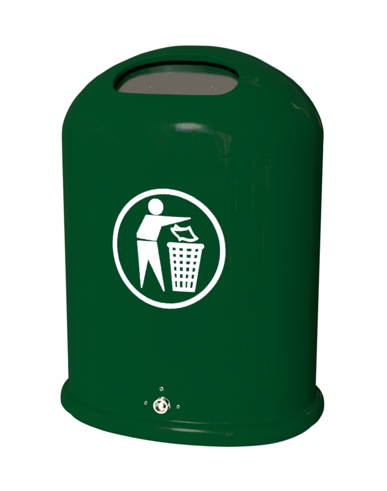 Affaldsbeholder Væghængt