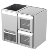 Køledisk 2 skuffer Bar