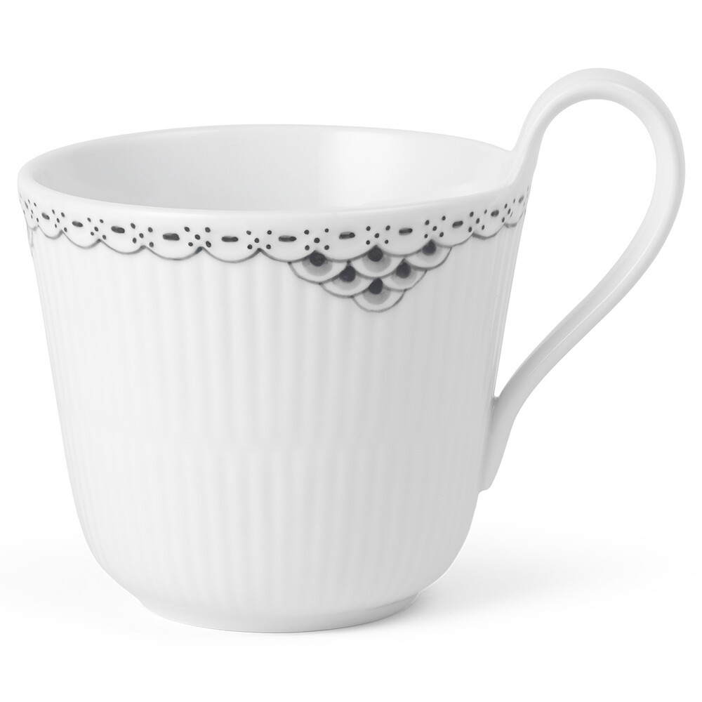 Højhankskop Sort Riflet Blonde