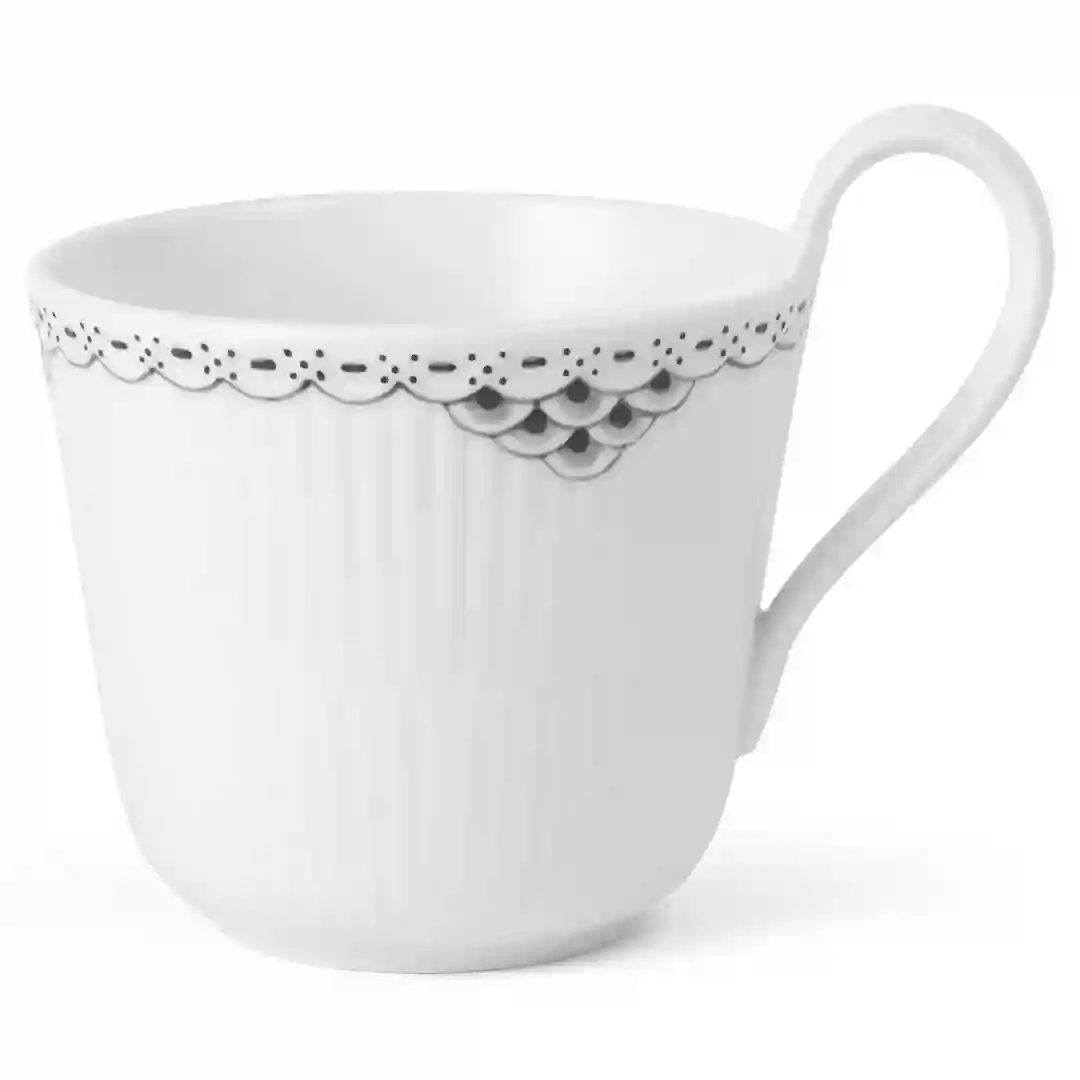 Højhankskop Sort Riflet Blonde