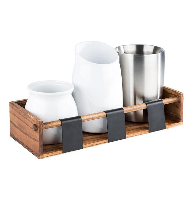 Trækasse m/3 skilte