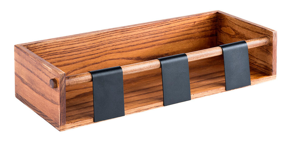 Trækasse m/3 skilte