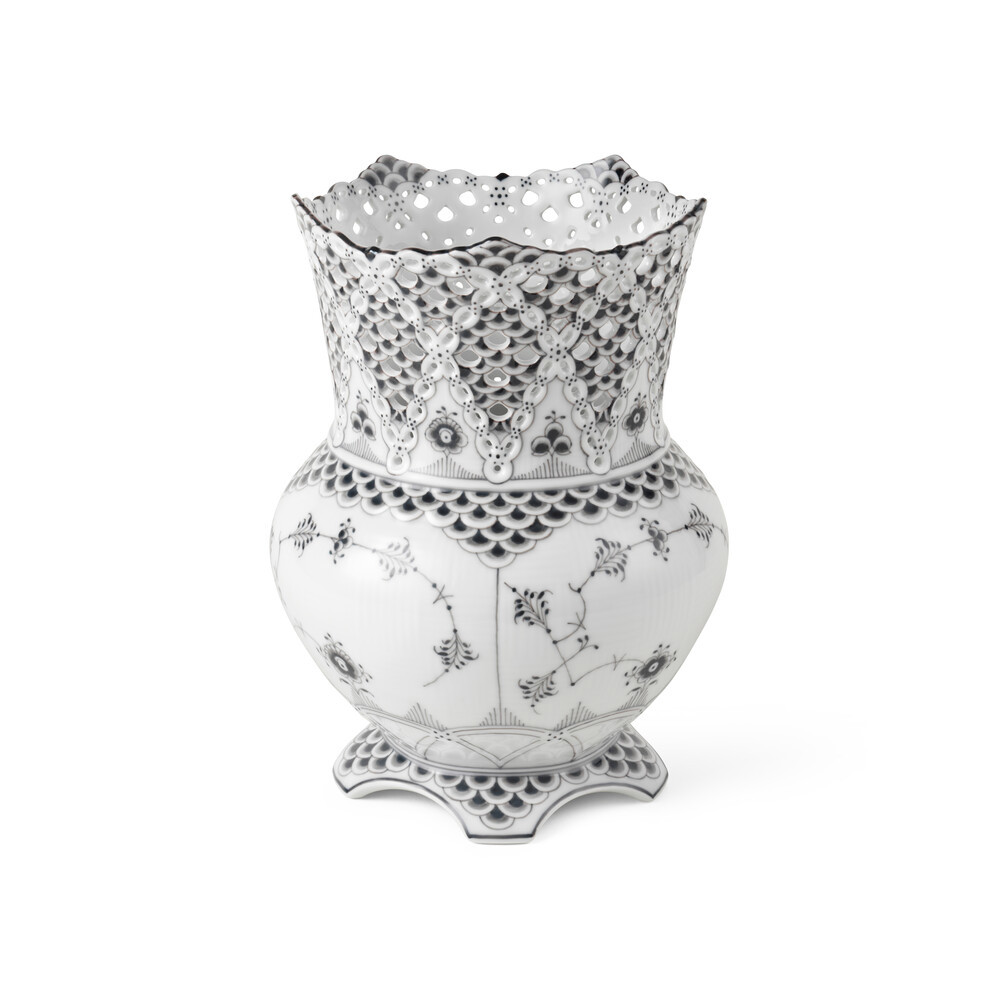 Vase Musselmalet Helblonde