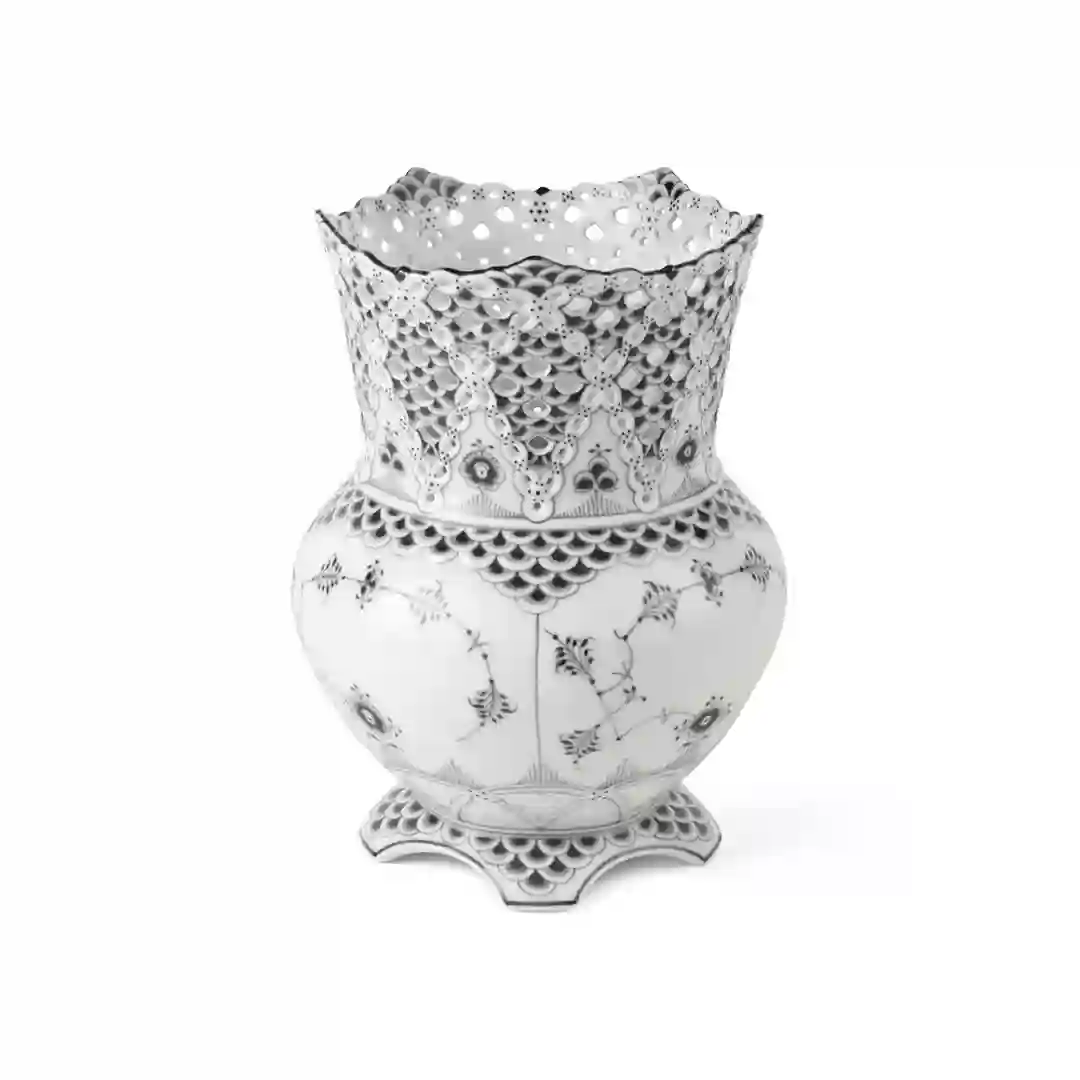 Vase Musselmalet Helblonde