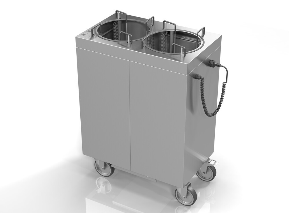 Tallerkendispenser 2 rør NOVA