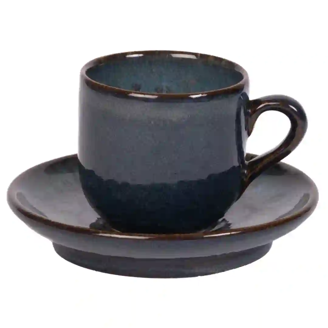 Espressokop m/underkop Blue