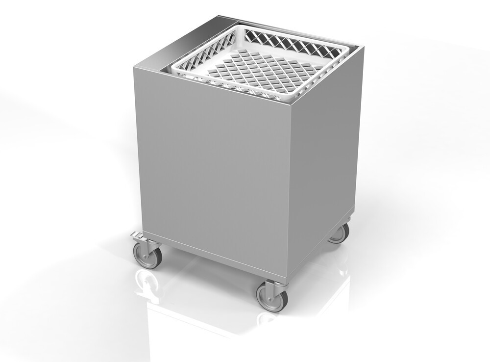 Dispenservogn for kurve