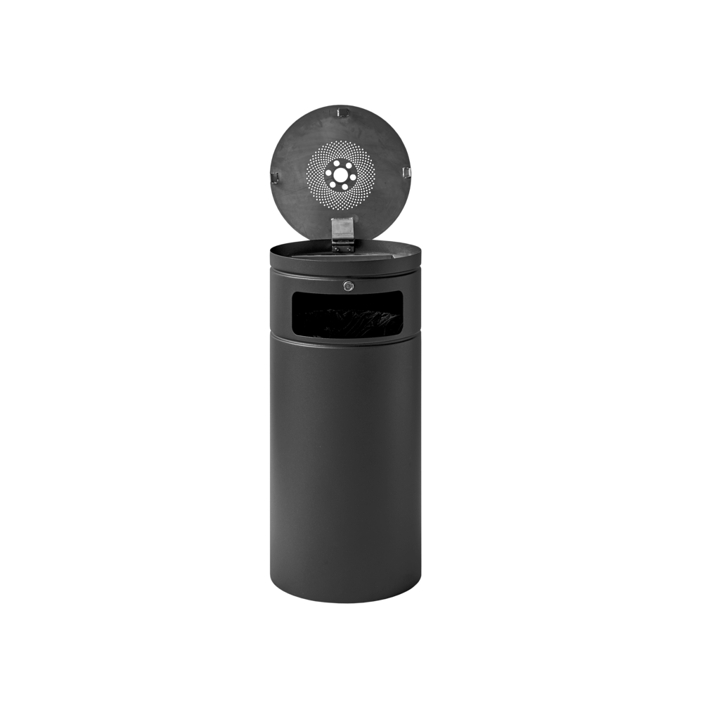 Affaldsbeholder m/askebæger